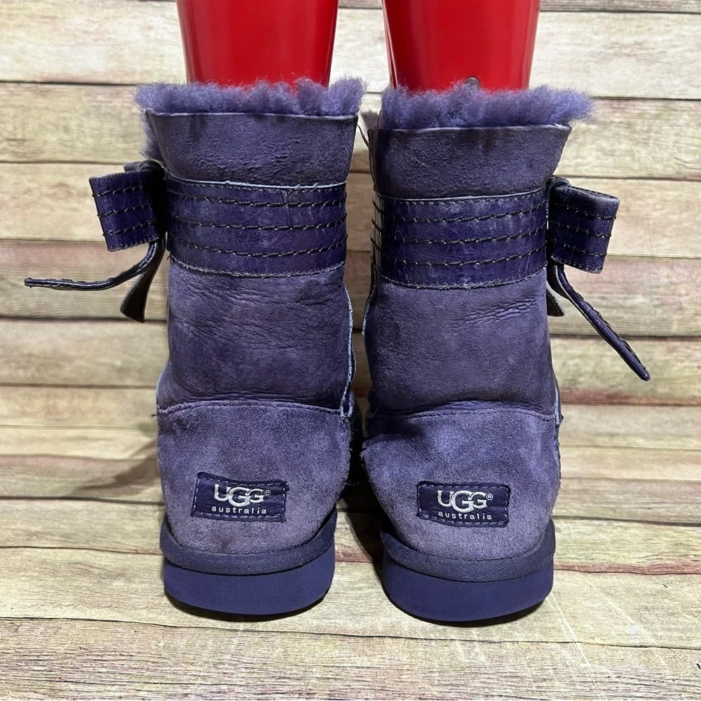 UGG purple suede